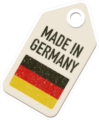 Made In Germany Tag Sticker