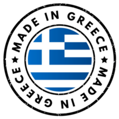 Made In Greece Text Emblem Sticker