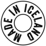 Made In Iceland Text Sticker