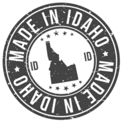 Made In Idaho Map State Sticker
