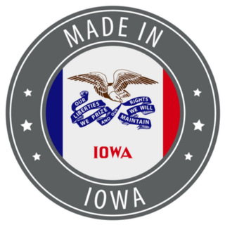 Made In Iowa Sticker