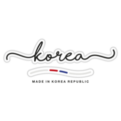 Made In Korea Modern Sticker