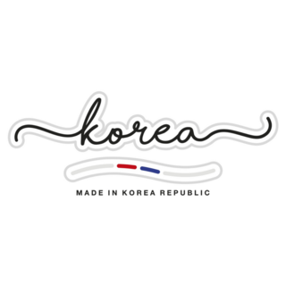 Made In Korea Modern Sticker
