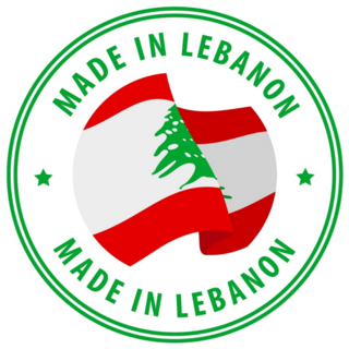 Made In Lebanon Stamp Sticker