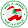 Made In Lebanon Stamp Sticker