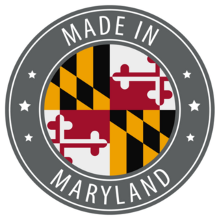Made In Maryland Icon Sticker