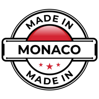 Made In Monaco Label Sticker