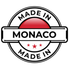 Made In Monaco Label Sticker
