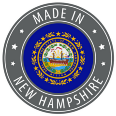 Made In New Hampshire Icon Sticker