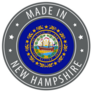 Made In New Hampshire Icon Sticker