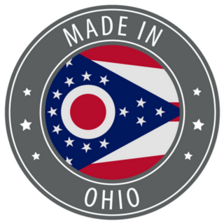 Made In Ohio Icon Sticker