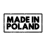 Made In Poland Text Emblem Stamp Sticker