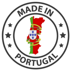 Made In Portugal Stamp Country Map Sticker