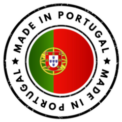 Made In Portugal Text Emblem Sticker