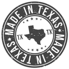 Made In Texas State Map Sticker