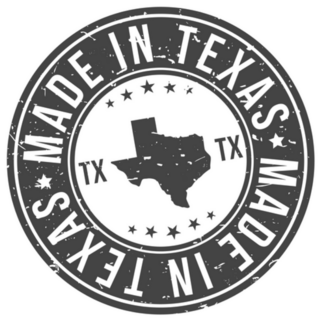 Made In Texas State Map Sticker