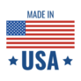 Made In The USA Square Sticker