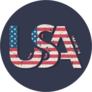 Made In The USA Typography Sticker