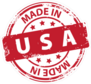 Made In USA Rubber Stamp Sticker