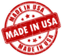 Made In USA Stamp Sticker