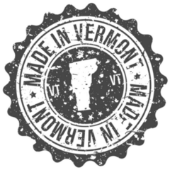 Made In Vermont Round Sticker