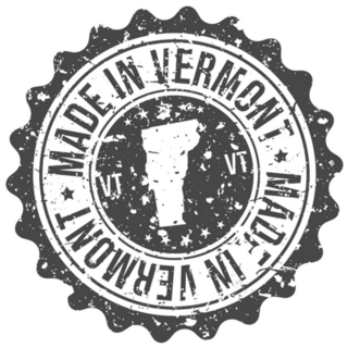 Made In Vermont Round Sticker