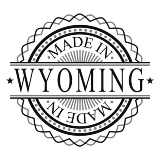Made In Wyoming Twirl Sticker