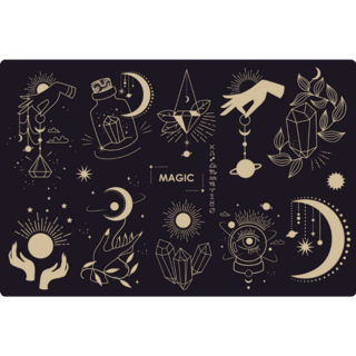 Magic And Astrological Sticker Sheet