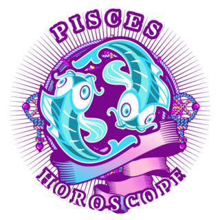 Magic Horoscope Sign Pisces Sticker