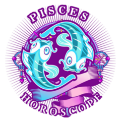 Magic Horoscope Sign Pisces Sticker