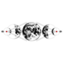 Magic Moons Tattoo Sticker
