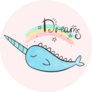 Magic Narwhal Dreams Sticker