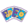 Magical Purple Tarot Cards Sticker
