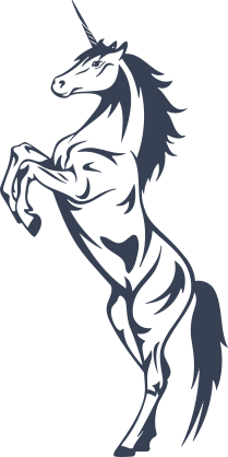 Magnanimous Unicorn Sticker