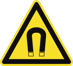 Magnetic Field Sign Sticker