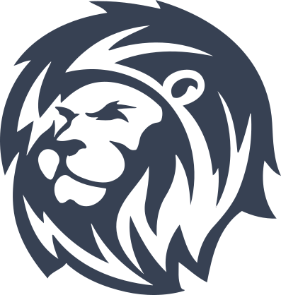Magnificent Lion Sticker