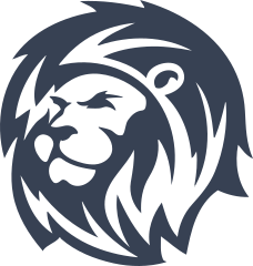 Magnificent Lion Sticker