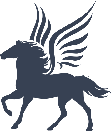 Magnificent Pegasus Sticker