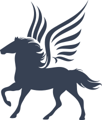 Magnificent Pegasus Sticker