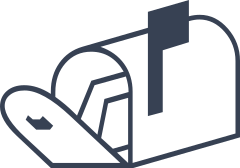 Mailbox With Mail Sticker