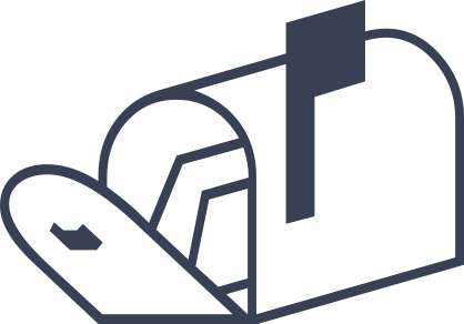 Mailbox With Mail Sticker