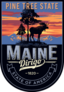 Maine Banner Sticker