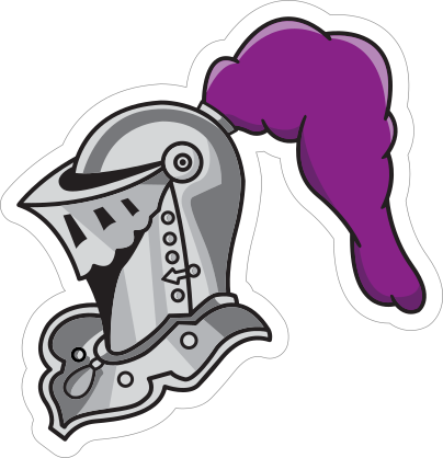 Majestic Knight Mascot Sticker