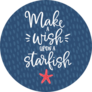 Make A Wish Starfish Sticker