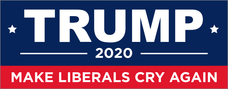 Make Liberals Cry Again Trump Sticker