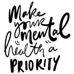 Make Your Mental Health a Priority Sticker