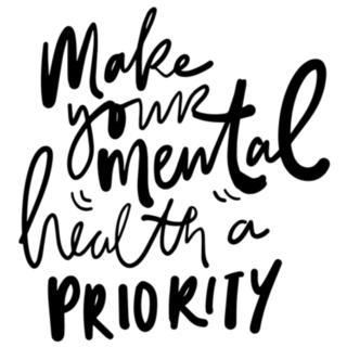 Make Your Mental Health a Priority Sticker