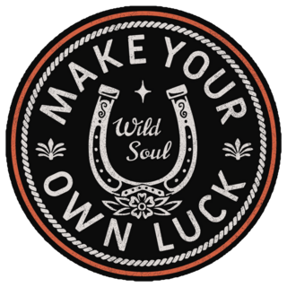 Make Your Own Luck Horseshoe Sticker