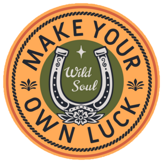 Make Your Own Luck Horseshoe Western Sticker