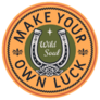 Make Your Own Luck Horseshoe Western Sticker